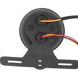 DC12V Vintage Tail Light Brake Stop Light with License Plate Bracket Universal for Yamaha V1189-LC-QP-00387