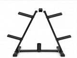 Centra Weight Plate Storage Rack Barbell Holder Stand 250KG Home Gym Fitness SP1094-BK-AU