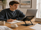 360&deg Rotating Laptop Stand Set - Ergonomic Cooling Desk V888-ELOSUNG54283