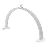 28 Inch LED Nail Table Lamp with Phone Stand Rhinestone Decor Foldable Arch Half Moon Desk Light for V1294-YM0901-3119250063612