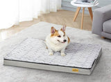 Soft Washable Dog Bed with Anti-Slip Crate Mat V767-P-XD328-XL