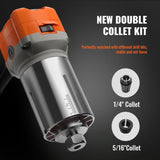 Wood Router, 1.25HP 800W, Compact Wood Trimmer Router Combo Tool with Plunge and Fixed Base, V952-YXKXBJ710W65AH7WLV3