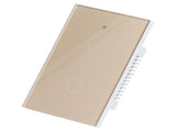 For Zigbee Tuya Remote Light Switch Voice Control 2Gang US Wall Touch Switch AC 100240V V1294-YM0901-3113210138713