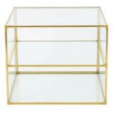 Multifunction Desktop Cosmetics Storage Box Stationery Organizer with 2 Compartments V1294-YM0901-3117200104211
