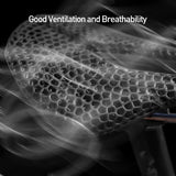 1 pcs Bicycle 3D Printed Saddle Comfortable Honeycomb Cycling Road Bike MTB Bike Seat Cushion black V1192-AZ-W-11529