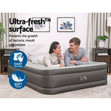 Bestway Air Mattress Queen Inflatable Bed 46cm Airbed Grey BW-BED-Q-46-69050