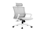 Office chair high back ergonomic swivel computer gaming chair black - Grey V957-MS-0637-OFF-GRE