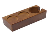 Coffee Filter Tamper Holder Beech Environmental Protection Coffee Tamper Station Base for Home Bar V1294-YM0717-3118220188211