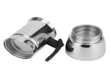 Stainless Steel Moka Pot Portable Coffee Maker Brewing Coffee Machine for Home Office4 Cups 200ml V1294-YM0721-3118210098911