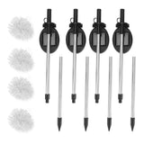 4PCS/Set LED Solar Garden Decorative Lights DIY Flowers Lamp for Outdoor Patio Lawn Backyard Decor V1294-YM0901-3111200160211