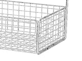 Kitchen Hanging Storage Rack Wall Mounted Storage Basket Punch Free Hanging Wall Organizer Baskets V1294-YM0710-3118230311712