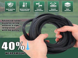 48 Inch Lawn Mower Belt with Rubber Construction Reduces Pulley Wear Mower Deck Belt For GX20571 V1366-AZ2-W-14974