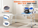 Sliding Tub Transfer Bench 360 Degree Swivel Seat, Height Adjustable Bathtub Transfer Bench V952-YDSYGZYTLSLKWI7XNV0