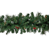 Christabelle 3.05m Christmas Garland with Berries Pine Tree Decoration Ornament 112_BHZG10