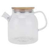 Transparent Glass Tea Pot 600ml Large Capacity Heat Resistant Water Kettle for Home Office Use V1294-YM0901-3118210113311