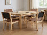 Levede Dining Chairs Accent Chair Lounge x4 CH1100-2-BRX2