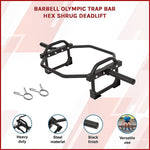 Barbell Olympic Trap Bar Hex Shrug Deadlift V63-841901