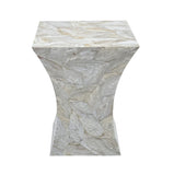 GLEESON MOTHER OF PEARL HAND MADE SIDE TABLE V742-FEH19
