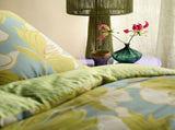 Oilily Melodi Green Cotton Floral Quilt Cover Set Queen V442-HIN-QUILTCS-MELODI-GREEN-QS