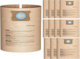 12 Pack DXVA19-4102 Dust Bags or DEWALT 12-16 Gallon Wet Dry Vacuum, Compatible with DXV12P DXV14P V1259-DP01-F-612