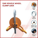 Car Vehicle Wheel Clamp Lock Heavy Duty Anti-Theft Security Device V63-818263