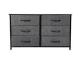 Levede Storage Cabinet Tower Chest Dark Grey CH1047-DG