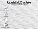 RoomSense Single Firm Mattress 26cm Bundle with Storage Bed Frame XFKF-1772-S-AURA-AB