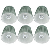 6Pcs Modern Wall Light Lampshade Cloth Fabric Lamp Cover Accessory for Chandeliers Green V1294-YM0901-3119200093211