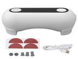 White Automatic Toilet Flusher Hands Free Non Touch Touchless 0.25S Induction Toilet Flush Tool V1294-YM0706-3113230221611