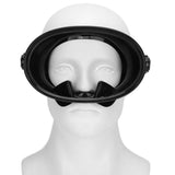 Snorkeling Goggles Professional Gear with Nose Clip for Diving Non Fog Tempered Glass Men Women V1366-AZ2-W-18488