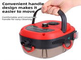 White Portable High-Pressure Steam Cleaner with 1000ml Tank & 7-Piece Pro Brushes/Spray Nozzle Kit V888-ELOSUNG42993