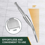 Tile Chisel, Chisel, 25 Degree Curve, Flat Tile Chisel, Professional Tile Chisel for Impact Hammers V1237-ZY-715-194