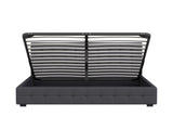 Milano Decor Eden Gas Lift Bed - Dark Grey - Double ABM-10001886