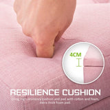 Storage Ottoman Stool 102cm Fabric PINK V274-FT-GQ003-PK