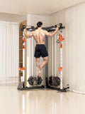 SmartFit C1 Max Multi Functional Cable Crossover Station 130kgs Pin Loaded Machine Multi Func V1025-717331801397