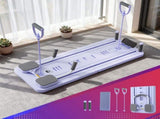 Everfit Pilates Board Foldable Reformer Multi Functional Exercise Trainer Purple ABD-BOARD-4IN1-PP