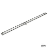 1200mm Tile Insert Bathroom Shower Stainless Steel Grate Drain w/Centre outlet Floor Waste V63-832791