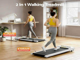 Everfit Treadmill Electric Walking Pad Under Desk Home Gym Fitness 360mm White TMILL-360-PAD-WH