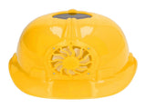 Hard Hat with Solar Fan Plastic Ventilated Safety Helmet Breathable Hard Cap with Removable Lining V1294-YM0901-3111230238113