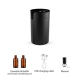 Essential Oil Diffuser for Home Quiet Smart Auto Aroma Diffuser Dual Nozzle Anti-Leakage 20ML Small V1294-YM0901-HS7012B