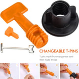 100 pcs Tile Leveling System, Reusable Tile Leveling System For Tiles, Ceramic Tiles, Wood Panels V1188-MS-227-1644