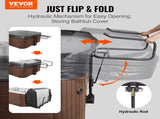 Hot Tub Cover Lift, Spa Cover Lift, Hydraulic, Height 84.07cm - 104.9cm Width 134.87cm - 234.95cm V952-YYSDCTX00000SJ7JHV0
