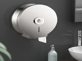 Brushed Stainless Steel Wall Mounted Toilet Paper Towel Dispenser V63-920871
