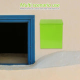 Mini Decorative Wall Mount Mailbox Iron Suggestion Box Light Piece Ideal for Teachers and Office Use V1370-AZ4-08732