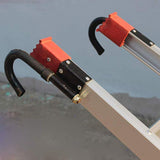 Telescoping Ladder Hook Stabilizers Standoff Roof Hook Kit Grip Stabilizer and Surface Protectors V1294-YM0717-10189816