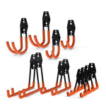 12-Pack Wall Mount Garage Hooks Tool Storage Workshop Organiser Heavy Duty Steel V63-827291