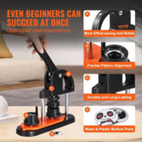 VEVOR Button Maker Machine, 0.98 inch/25mm Pin Maker, Installation-Free Badge Punch Press Kit, V952-SLKXZJ25MM500F0YVV0