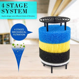 Aquarium External Canister Filter 400L/H V274-AQ-HW603B