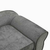 Dog Sofa Dark Grey 72x45x30 Cm Plush 43_171039