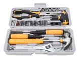 30 Pieces Magnetic T Handle Ratchet Wrench and Screwdriver Set Home Repair Tool Kit for Household V1294-YM0901-3111250208311